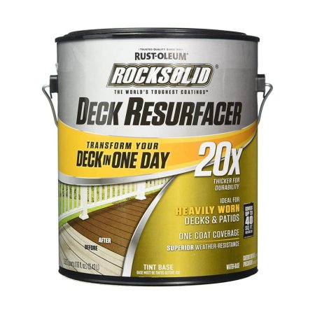  The Best Deck Resurfacer Option: RUST-OLEUM 300081 Gallon 20X Tint Resurfacer