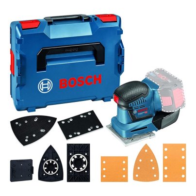 The Best Detail Sander Option: Bosch GSS 18V-10 Cordless Orbital Sander L-Boxx 136