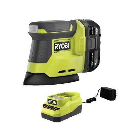  The Best Detail Sander Option: Ryobi 18V One+ Corner Cat Finish Sander