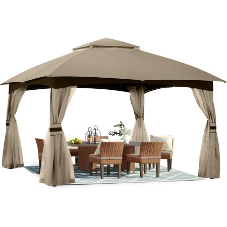  Abccanopy 10-by-12-Foot Outdoor Patio Gazebo on a white background
