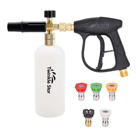  Twinkle Star 5-Nozzle Pressure Washer Foam Blaster on a white background