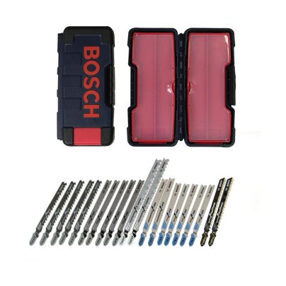 The Best Jigsaw Blades Option: Bosch Thermotechnology 21-Piece T-Shank Jig Saw Set