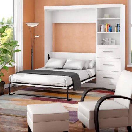  The Best Murphy Bed Option: Wade Logan Arlex Storage Bed