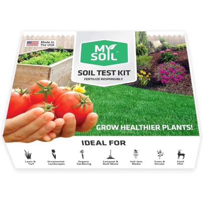 MySoil Test Kit on a white background