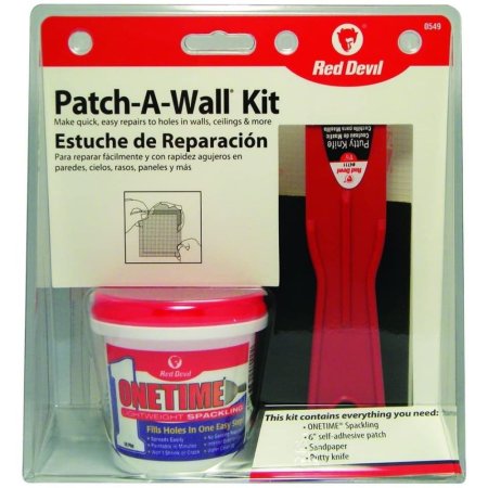  The Best Spackle Option: Red Devil 0549 ONETIME Lightweight Spackling Kit