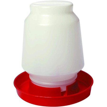  The Best Chicken Waterer Option: Little Giant 1 Gallon Complete Plastic Poultry Fount