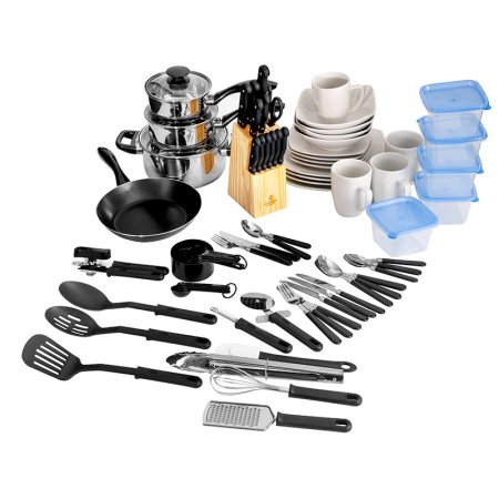  Walmart Amazon Prime Day Deals Option: Gibson Home Essential Total Kitchen 83-Piece Combo Set