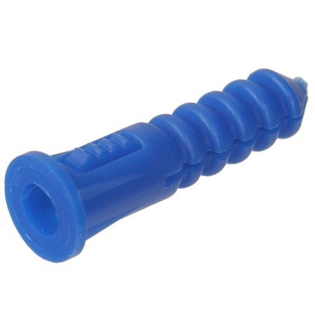  Best Concrete Anchors Options: The Hillman Group 370329 Ribbed Plastic Anchor