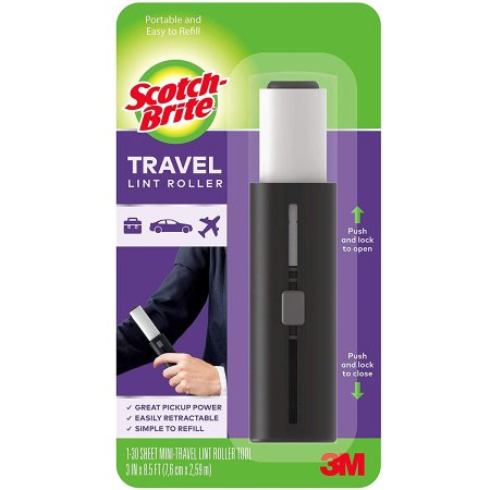  Best Lint Roller Option: Scotch-Brite Mini Travel Lint Roller