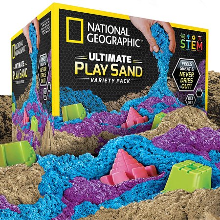  Best Sand for Sandbox Options: NATIONAL GEOGRAPHIC Play Sand Combo Pack