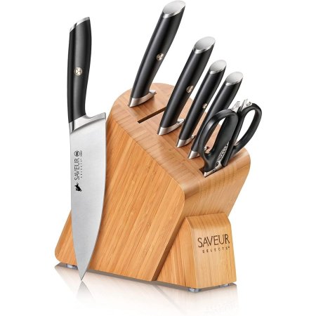  The Best Memorial Day Sales Option: Saveur Selects German Steel Forged 7-Piece Knife Set