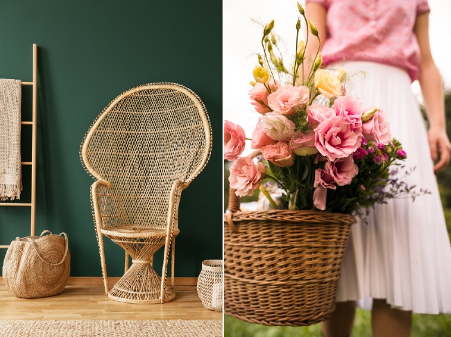 rattan vs wicker