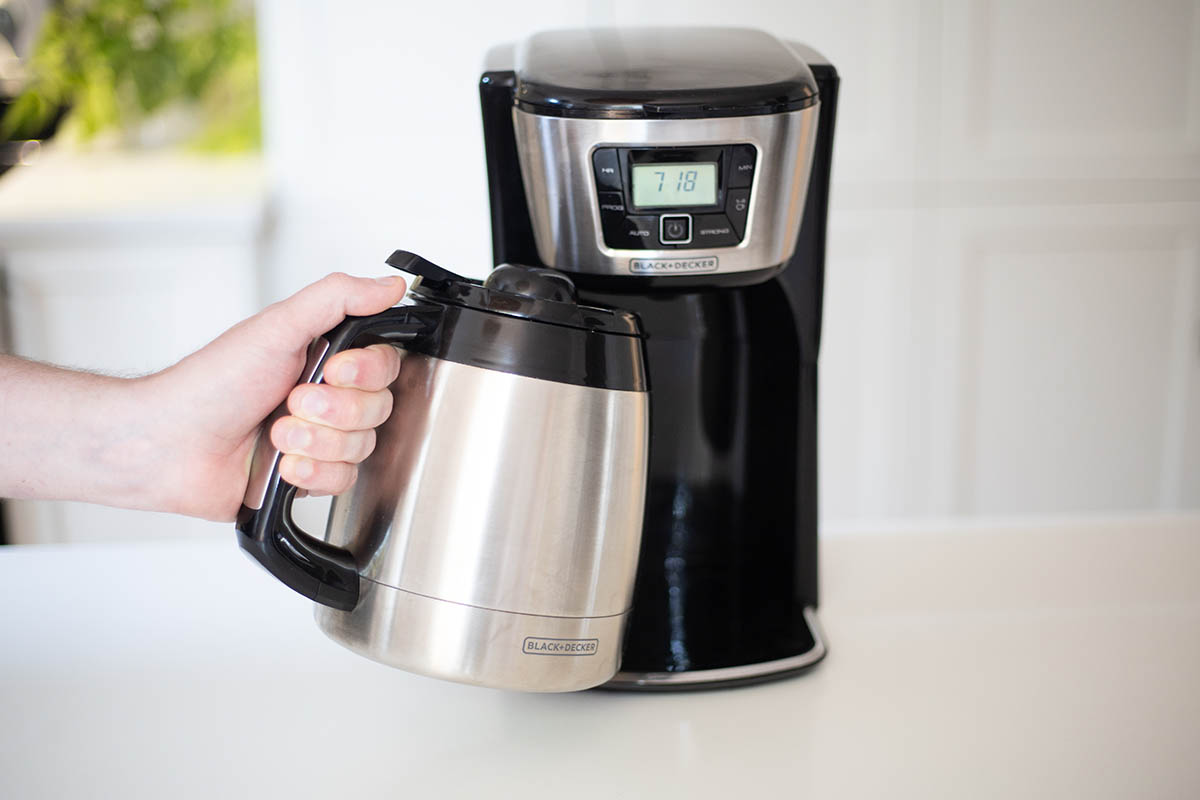 BLACK+DECKER Coffee Maker Compact Design