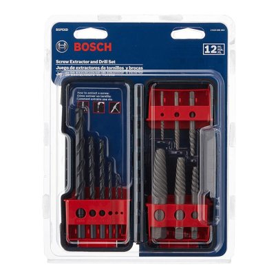 The Best Screw Extractor Option Bosch 12-Piece Screw Extractor Set