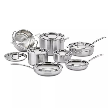  The Best Target Prime Day 2021 Deals Option: Cuisinart Pro 12pc Stainless Steel Cookware Set