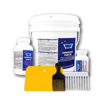 The Best Tub Refinishing Kit Option: Armoglaze - Enamel Epoxy Bath Refinishing Kit