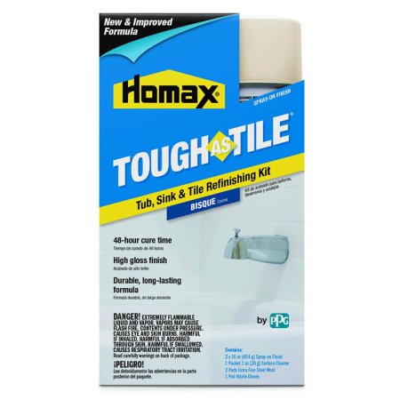  The Best Tub Refinishing Kit Option: Homax Aerosol Tough as Tile Tub Refinishing Kit