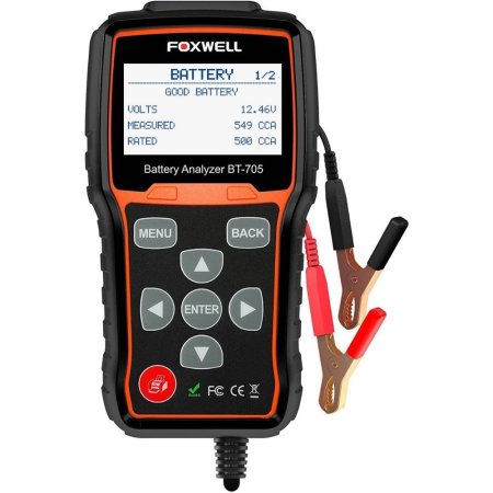  The Best Battery Tester Option: FOXWELL BT705 12V 24V Car Battery Tester