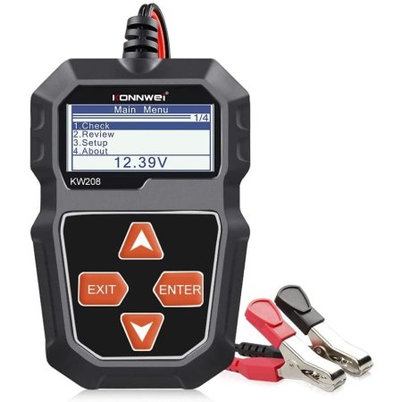  The Best Battery Tester Option: KONNWEI KW208 12V Car Battery Tester