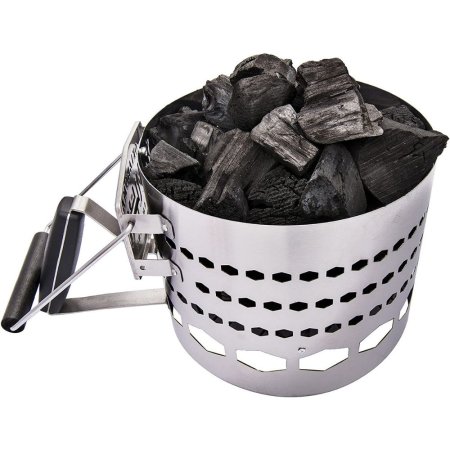  The Best Charcoal Chimney Option: Oklahoma Joe’s 9848125R04 Half-Time Charcoal Starter