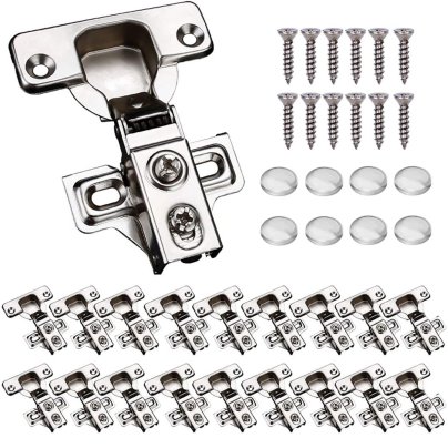 Best Soft Close Cabinet Hinges Option: Konigeehre 20-Pack Soft-Close Cabinet Door Hinges