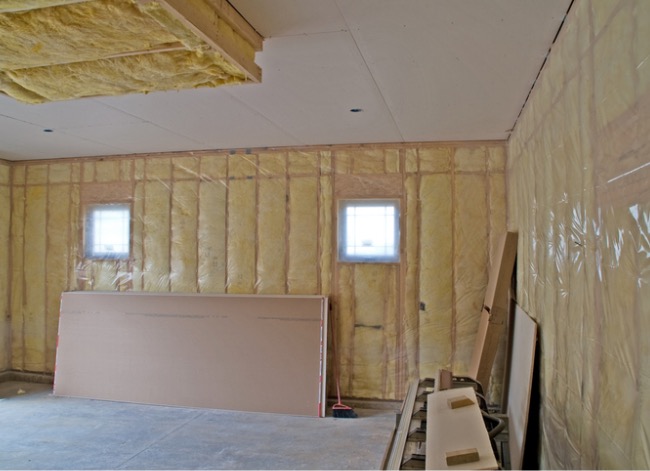 how to insulate a garage