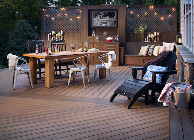 Trex decking