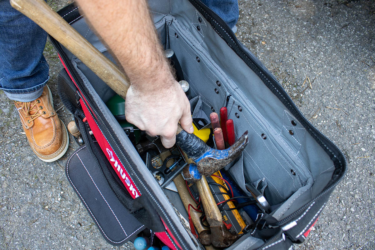 Husky Tool Bag Plenty of Storage