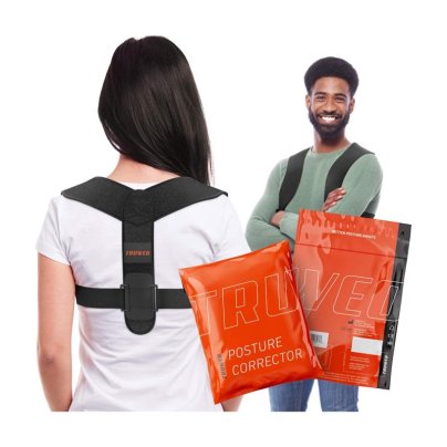 The Best Home Office Gifts Option: Truweo Posture Corrector Adjustable Upper Back Brace