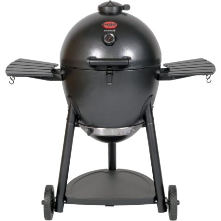  The Char-Griller E16620 Akorn Kamado Charcoal Grill on a white background.