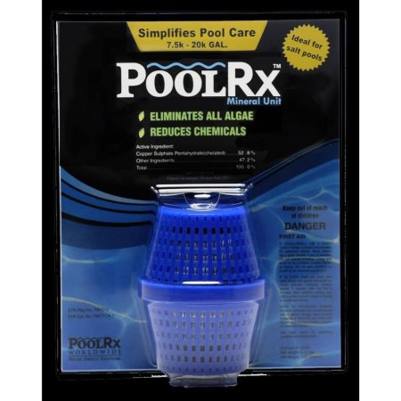  The Best Pool Supplies Option: Pool RX 101001 6 Month Algaecide Blue