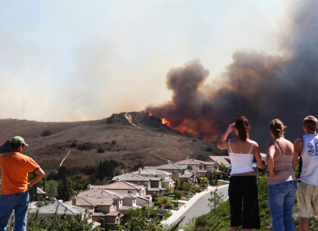 how to protect your property from wildfires