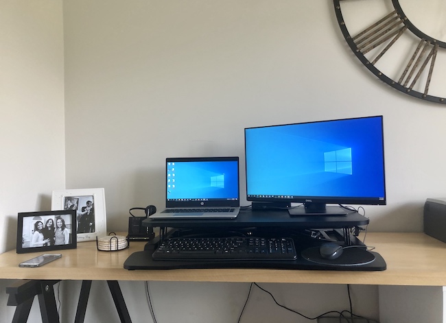 standing desk converter review