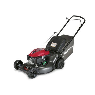 The Honda HRN216PKA 21" Walk-Behind Push Mower on a white background.