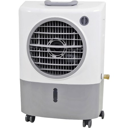  The Hessaire MC18M Evaporative Air Cooler on a white background