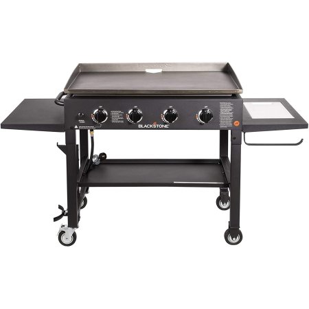  Blackstone 36 Cooking Station with Side Shelf on white background