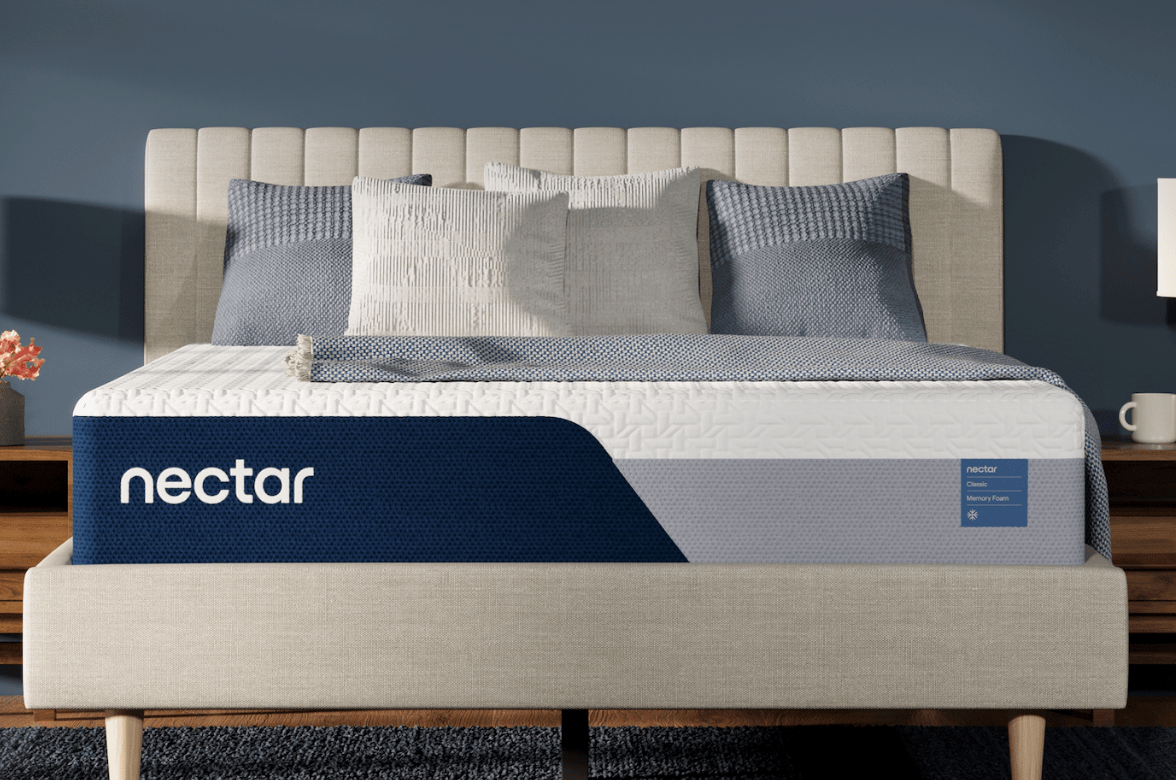 Nectar mattress in bedroom setting