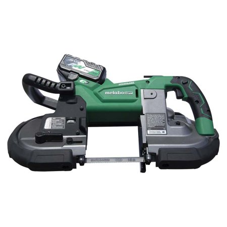  The Metabo HPT CB3612DA 36V MultiVolt Deep Cut Band Saw on a white background.