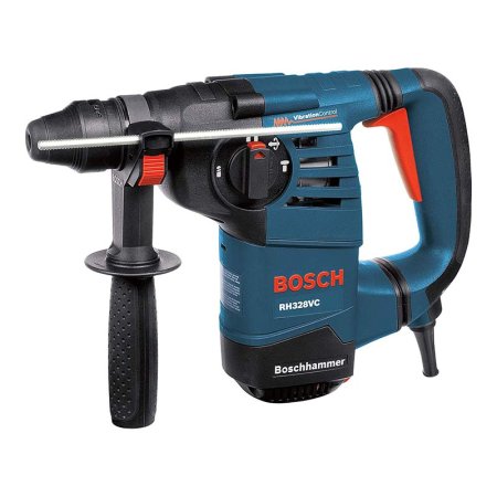  Bosch RH328VC SDS-Plus 1⅛-Inch Corded Rotary Hammer on a white background