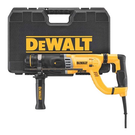  DeWalt 1⅛-Inch SDS Plus D-Handle Hammer Kit on a white background