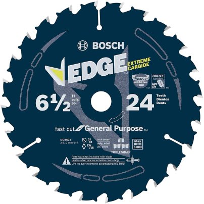 Best Circular Saw Blade Option: BOSCH DCB624 Daredevil Circular Saw Blade