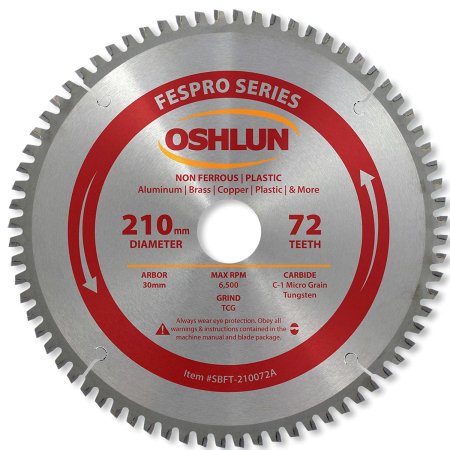  Best Circular Saw Blade Option: Oshlun SBNF-072560 7-1/4-Inch 60 Tooth TCG Saw Blade