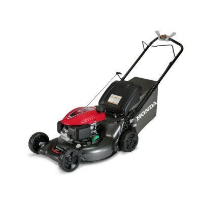 The Honda HRN216VKA 21u0022 Variable Speed Walk-Behind Mower on a white background.