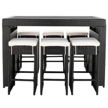  Wade Logan Weisser 6 - Person Bar Height Dining Set