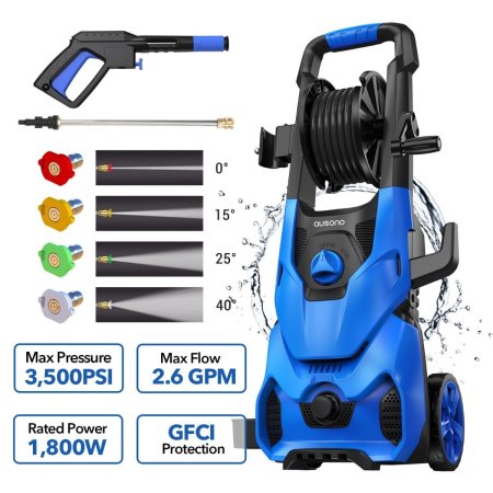  The Labor Day Sales Option: Ausono V3.2 3500 PSI Electric Pressure Washer