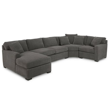  The Labor Day Sales Option: Radley 4-Piece Chaise Sectional Sofa