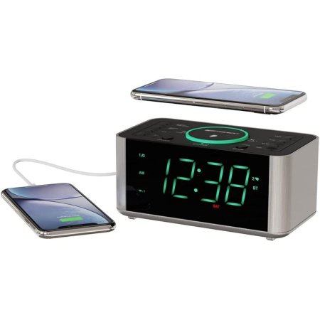  The Best Tech Gifts Option: Emerson Alarm Clock Radio and Phone Charger