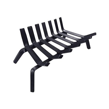  The Best Fireplace Grates Option: Amagabeli Wrought Iron Fireplace Log Grate