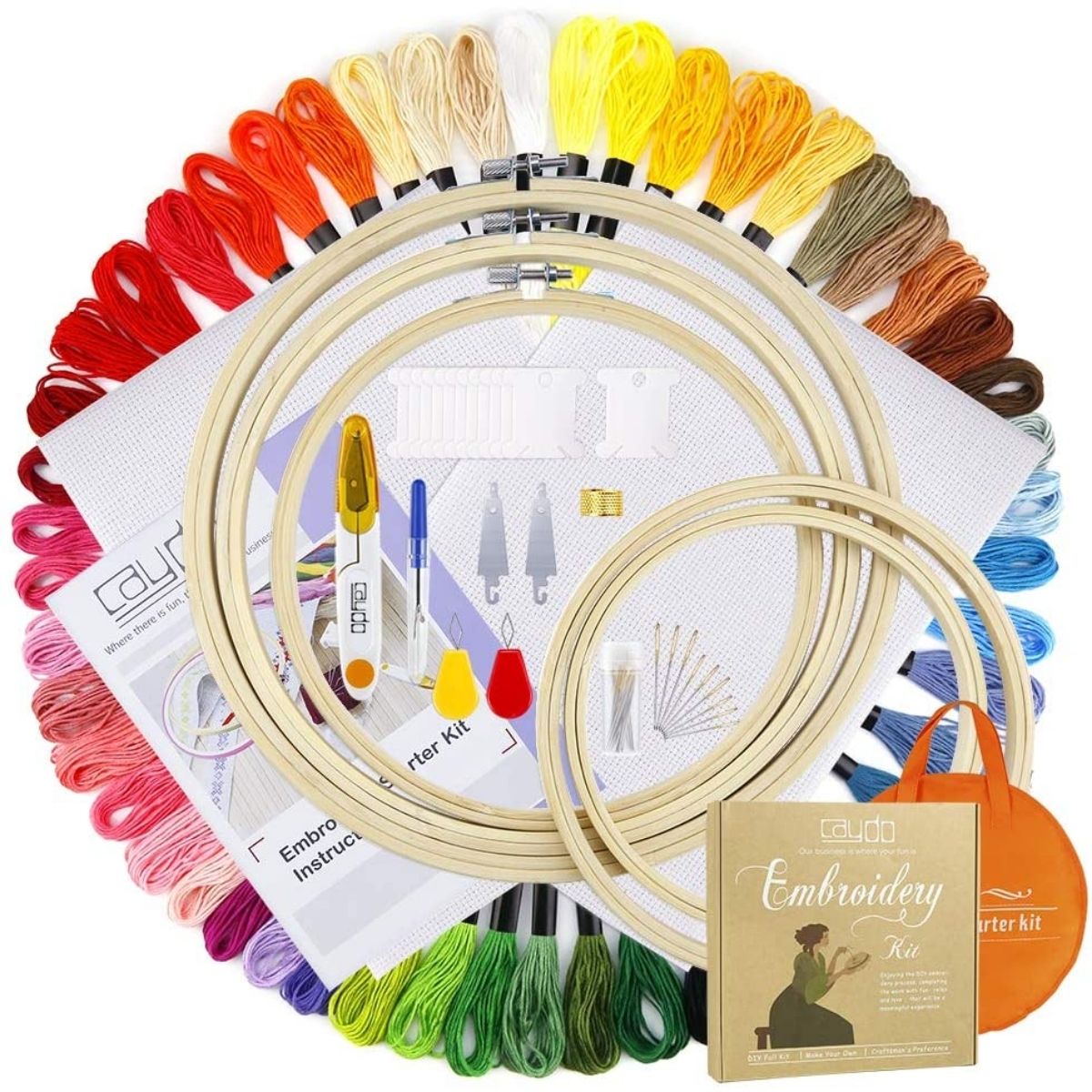 Caydo Full Range of Embroidery Starter Kit