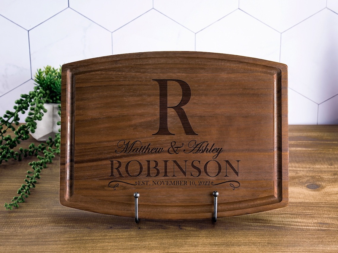 The Best Gifts for New Homeowners Option Custom Cutting Board